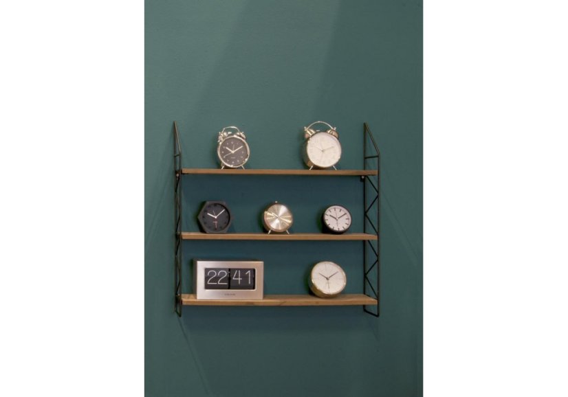 Dizajnové stolné preklápacie hodiny 5620ST Karlsson 21cm