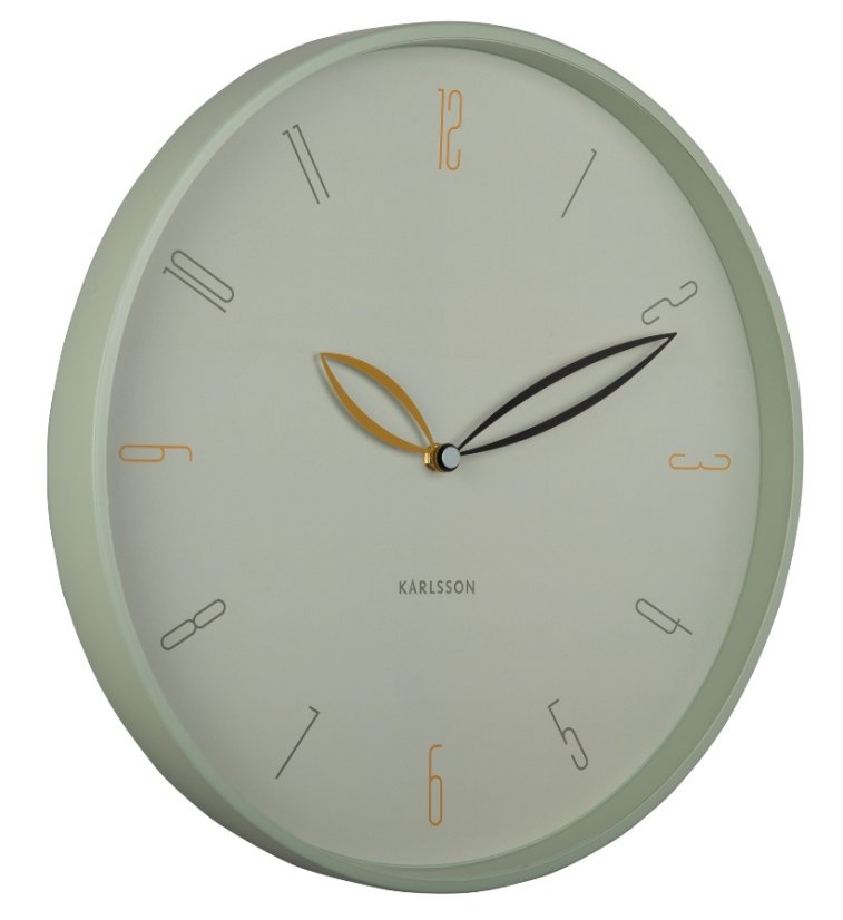 Dizajnové nástenné hodiny 6012GR Karlsson 40cm
