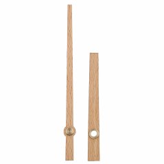 Dřevěné hodinové ručičky B33 (113 mm, 73 mm) - světlé dřevo - Ručičky hodinové B33 pár sv. dřevo