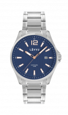 Pánske hodinky so zafírovým sklom LAVVU NORDKAPP Blue LWM0161