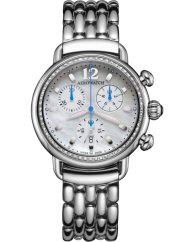Aerowatch 1942 Chrono Lady Pastel blue A 81105 AA01 DIA M