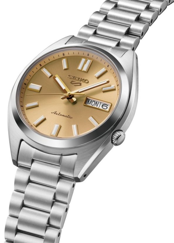 Seiko SRPL59K1 Seiko 5 Sports SNXS ‘Gold Cufflinks’