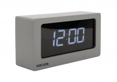Stolové digitálne hodiny-budík KA5868WG Karlsson 25cm