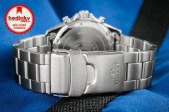 Oceľový náramok Orient UM025517J0 22mm (pre model RA-TX020), strieborný