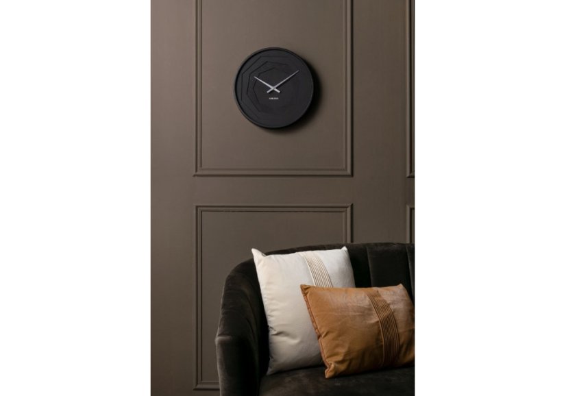 Dizajnové nástenné hodiny 5850BK Karlsson 30cm