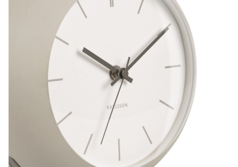 Dizajnové stolné hodiny 5858WG Karlsson 25cm