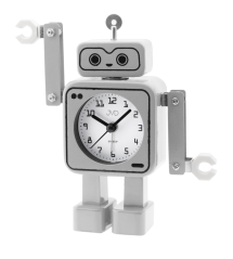 Dětský budík ROBOT s tichým chodem JVD SRP2305.2