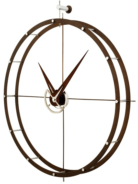 Dizajnové nástenné hodiny Nomon Doble ON 80cm