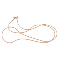 Nerezová retiazka 6557 - ružovo pozlátená - SNE.6557.. (50cm) rose
