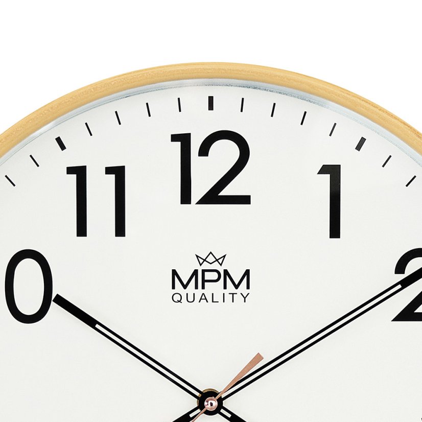 Hodiny s tichým chodom MPM E01.3877.51