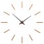 Dizajnové hodiny 10-303 CalleaDesign 130cm (viac farieb) Farba caffe latte-14 - RAL1019