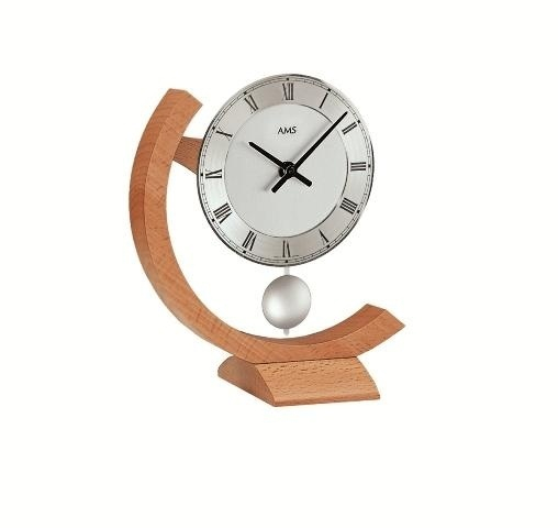 Stolní kyvadlové hodiny 163 AMS 22cm Stolní kyvadlové hodiny 163 AMS 22cm