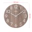 Drevené hodiny PRIM Genuine Veneer - C - E07P.4245.5400