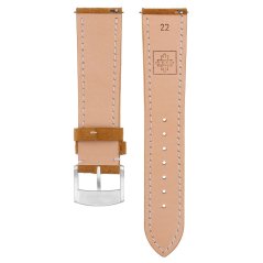 Kožený řemínek na hodinky PRIM RB.13282 (22 mm) - světle hnědý - RB.13282.2220.5100