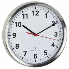 TFA 60.3529.02 - Nástenné DCF hodiny s tichým chodom