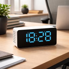 Digitální svítící budík do sítě JVD SB3658.5