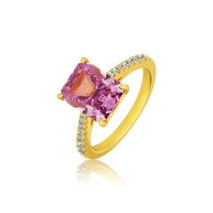 Strieborný prsteň JVD SVLR1259XK6GF53