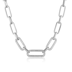 Strieborný náhrdelník JVD SVLN0950SH2BI45