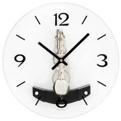 Mechanické nástenné dizajnové hodiny AMS 2754