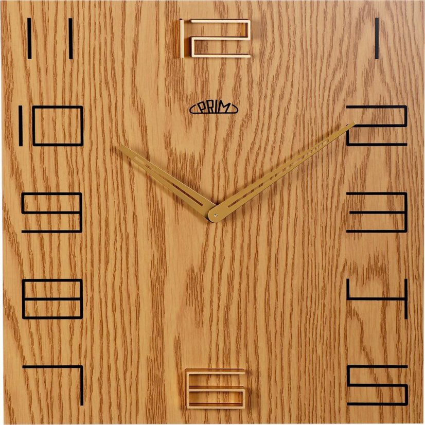 Nástenné hodiny PRIM Wood Touch I (E07P.3954.51)