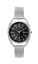 Stříbrno-černé dámské hodinky MINET ICON SILVER BLACK MESH