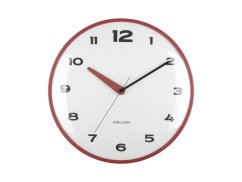Dizajnové nástenné hodiny 6028RD Karlsson 40cm