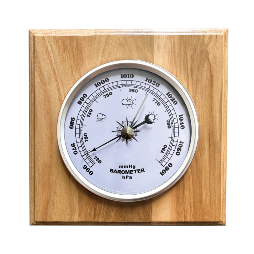 Nástenný drevený barometer JVD BA230/68