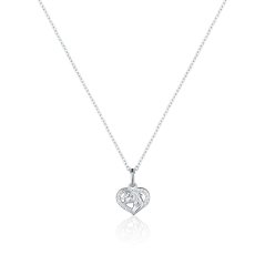 Stříbrný náhrdelník JVD SVLN0483X61R245
