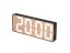 Dizajnové LED hodiny - budík 5877BK Karlsson 16cm