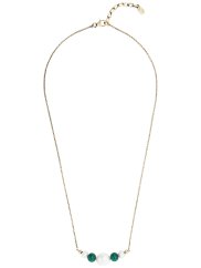 Pozlátený strieborný náhrdelník JVD SVLN0756SH8ZP45