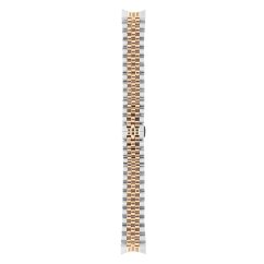 Oceľový remienok na hodinky Prim RA.13220 (18 mm) - strieborno-zlatý - RA.13220.1816.7080.L