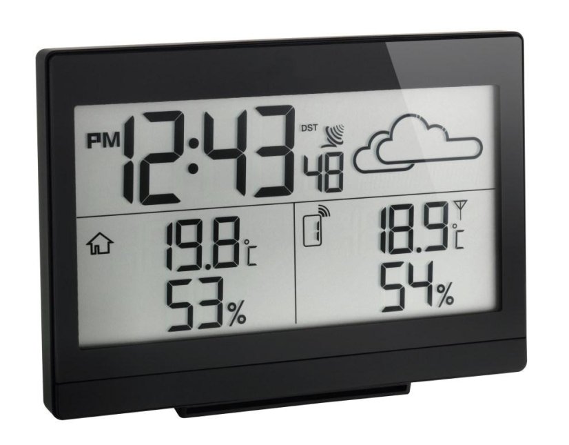 TFA 35.1135.01 - Domácí meteostanice  CASA černá