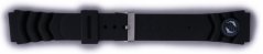 Silikonový řemínek Orient VDCLXSA 22mm (pro modely FAA02, FEM65, FUN9P), černý