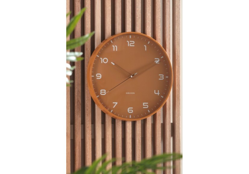 Dizajnové nástenné hodiny 6053YE Karlsson 40cm