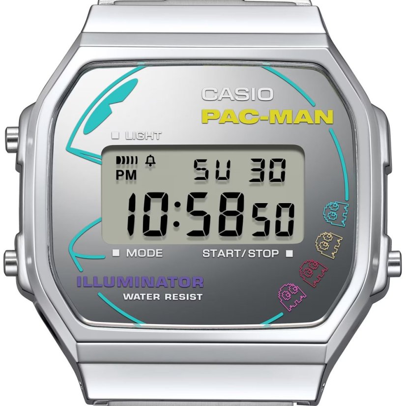 CASIO A168WEPC-7AER Vintage PAC-MAN Collaboration