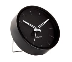 Designový budík 5835BK Karlsson 9cm