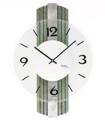 Designové nástěnné hodiny 9677 AMS 38cm