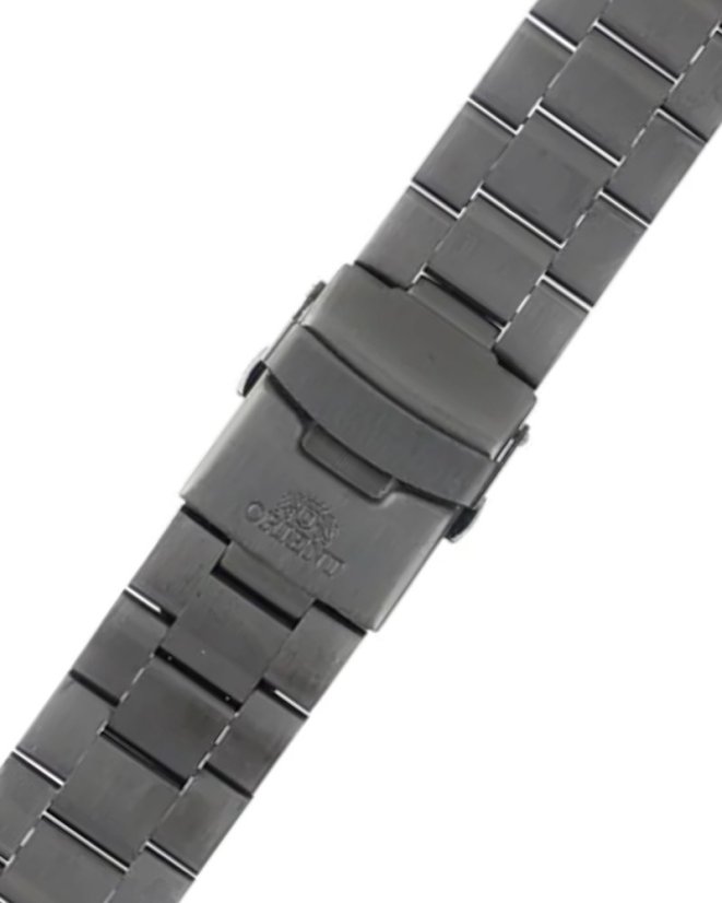 Oceľový náramok Orient PDEKY0Z 23mm, čierny