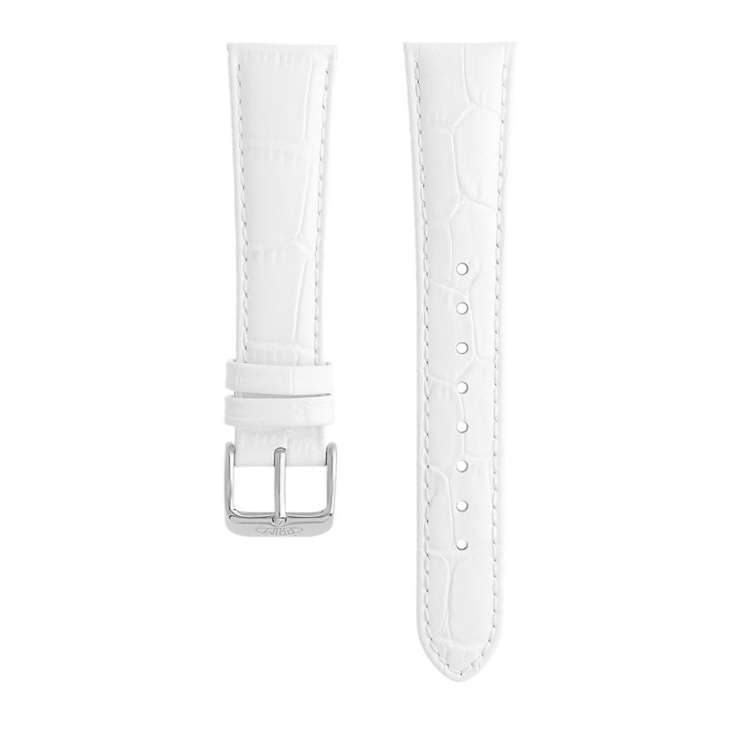 Kožený remienok na hodinky PRIM RB.13106 (20 mm) - biely - RB.13106.2016.0000.L1