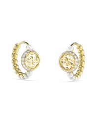 Guess Tiny Pearly náušnice JUBE05518JWYGT/U