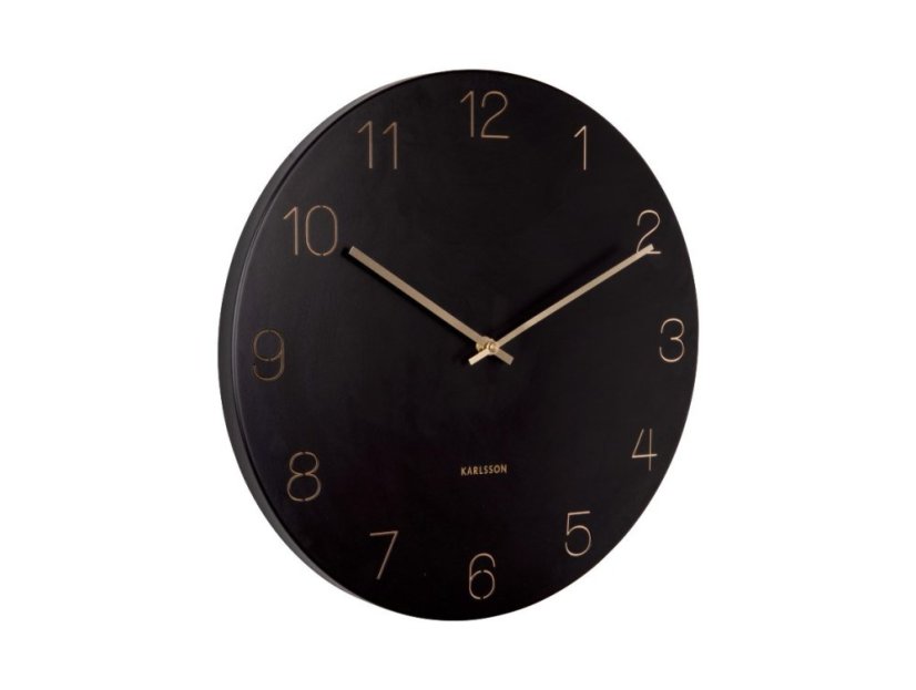 Dizajnové nástenné hodiny 5762BK Karlsson 40cm