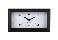 Dizajnové stolné hodiny s budíkom 6066BK Karlsson 20cm