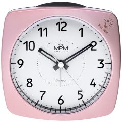 Ručičkový budík s tichým chodem MPM C01.3060.2300