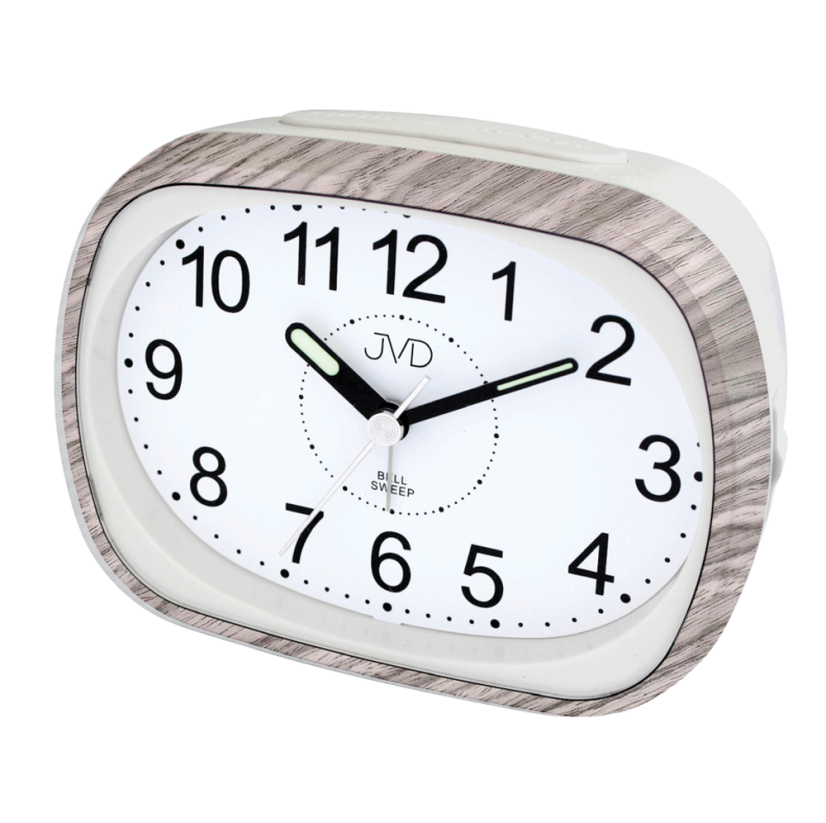 Budík s tichým chodem JVD SRP836.9