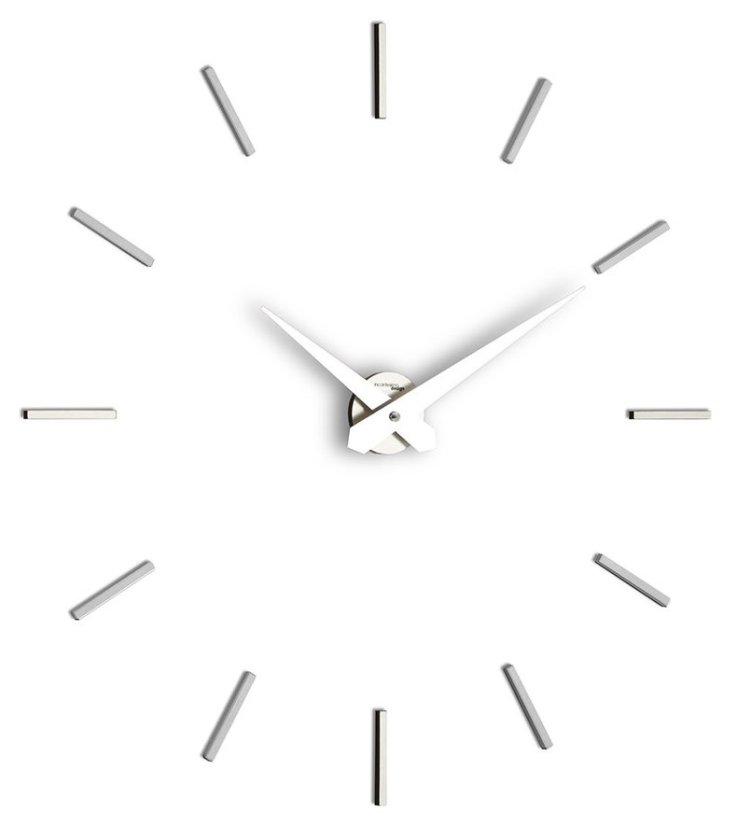 Dizajnové nástenné hodiny I200MGP light grey IncantesimoDesign 90-100cm