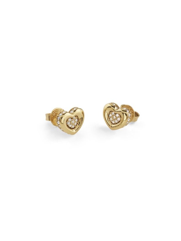 Guess LOVE náušnice JUBE05466JWYGT/U