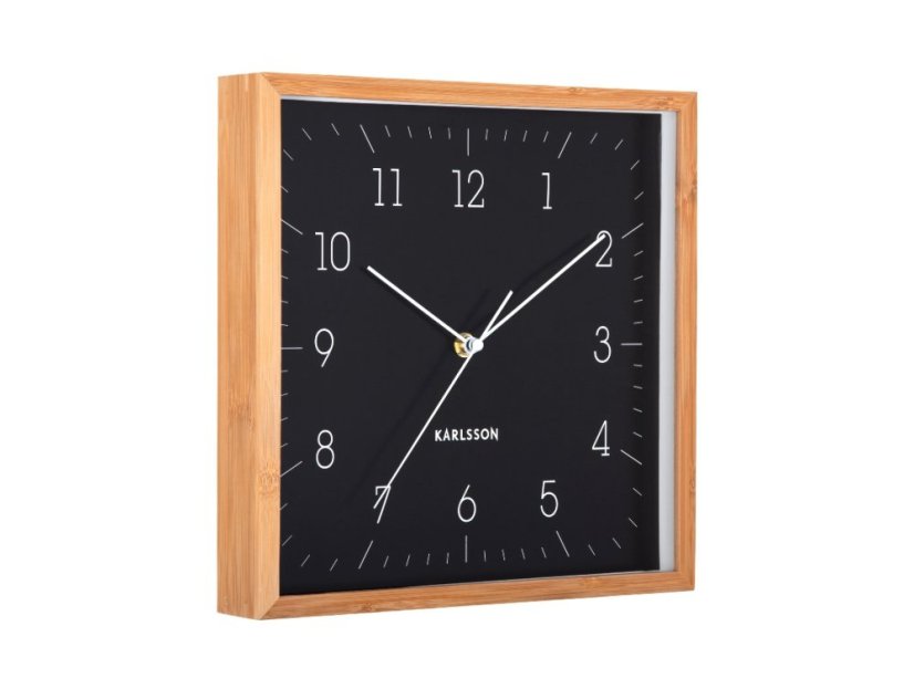 Dizajnové nástenné hodiny 6114BK Karlsson 29cm
