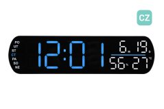 Digitálny svietiaci budík do siete s češtinou JVD SB5512.3