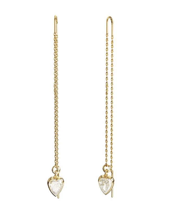 Guess Crystal Love náušnice JUBE06364JWYGT/U Guess Crystal Love náušnice JUBE06364JWYGT/U