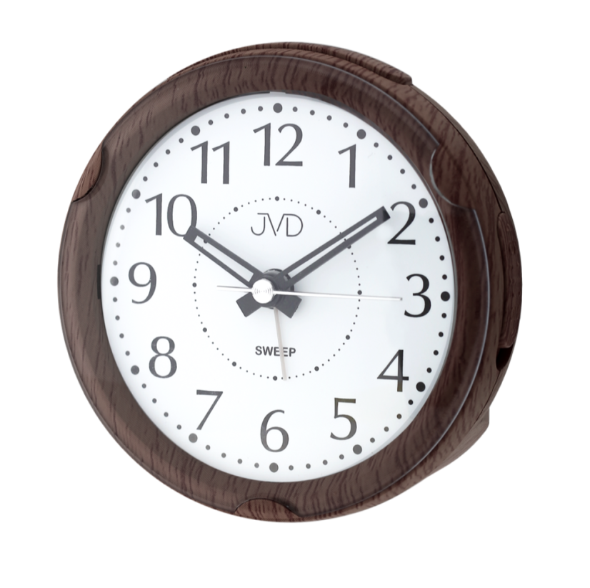 Budík s tichým chodem JVD VSRP876.6
